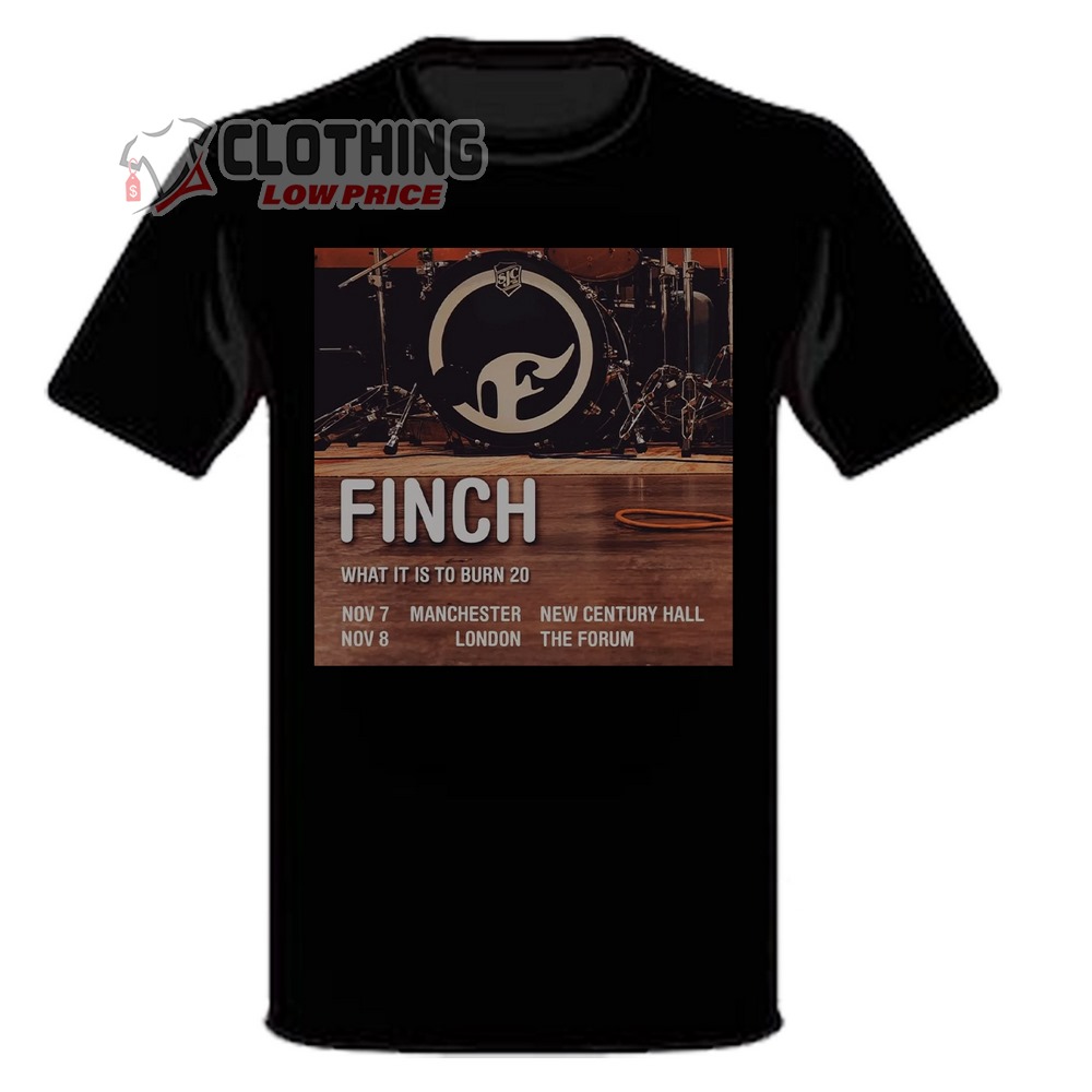 Finch Tour 2023 Uk Schedule T-Shirt