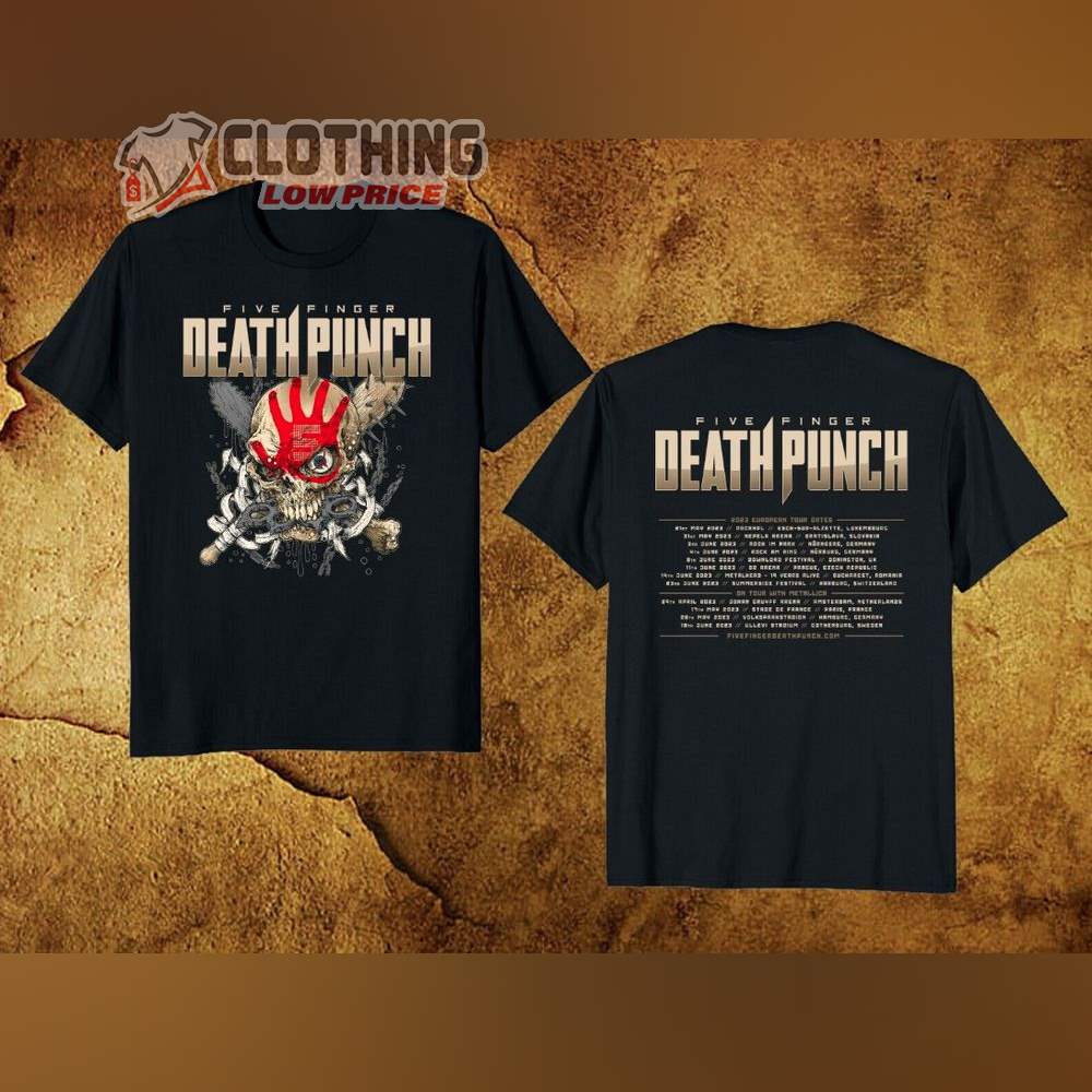 five finger death punch concert t shirts