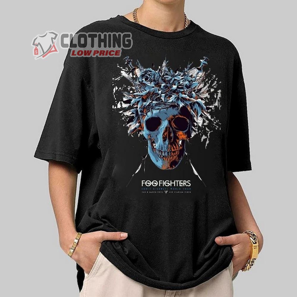 Foo Fighters World Tour 2024 Shirt, Foo Fighters Grunge Shirt, Foo Fighters Tour Merch, Dave Grohl, Foo Fighters Fan Gift