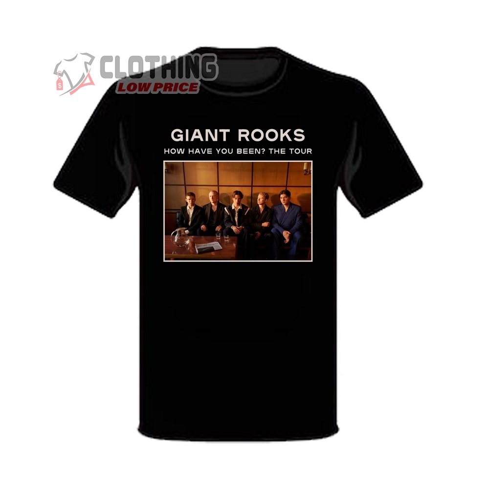 Gian Rooks Tour 2024 How Have You Been Poster T-shirt