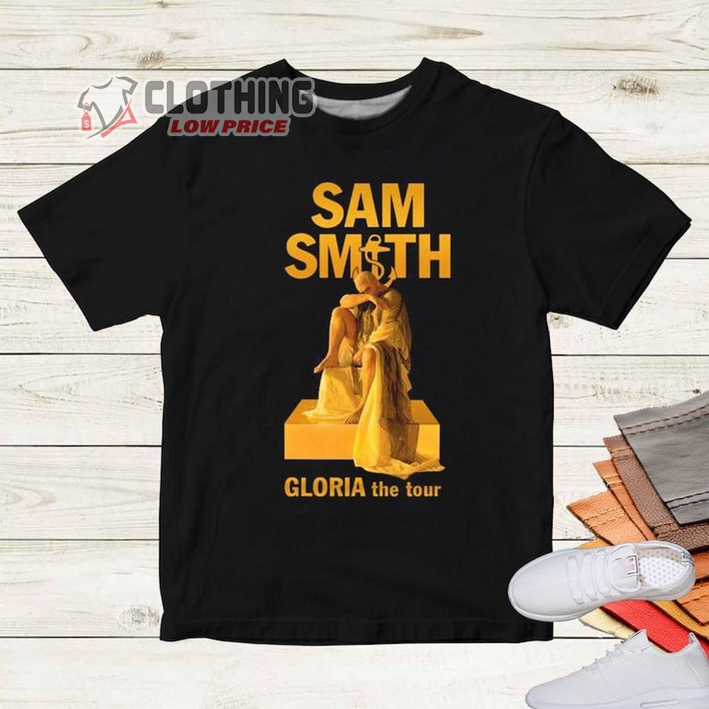 Gloria Sam Smith World Tour 2023 Unisex T-Shirt, Sam Smith  Gloria World Tour 2023 Shirt