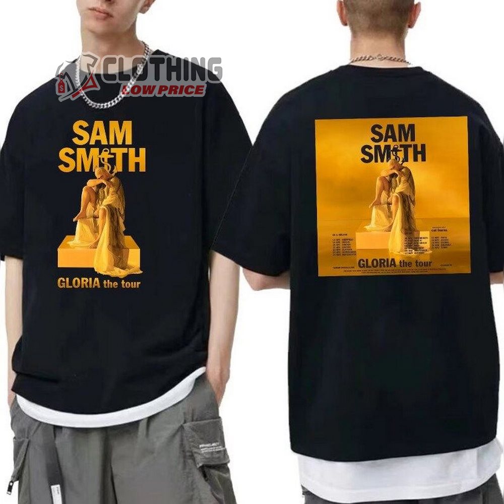 Gloria Tour 2023 Sam Smith Merch, Sam Smith Gloria Uk Europe Tour Shirt, Sam Smith Tour T-Shirt, Unholy Shirt