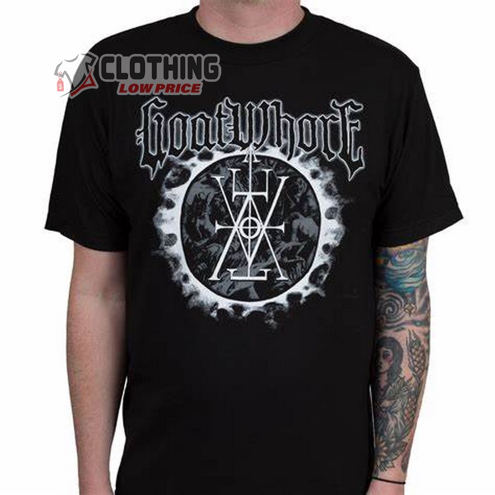 Goatwhore Vengeful Ascension Lyrics Black Shirt, Goatwhore Goatwhore Vengeful Ascension Song Merch, Goatwhore Vengeful Ascension Goatwhore Album T-Shirt