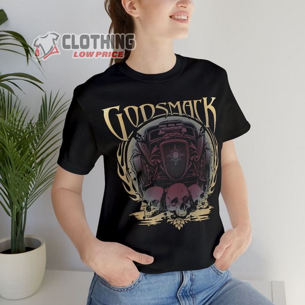 Godsmack Tour Staind Tour 2023 Nickelback Unisex T-Shirt, Limited Edition Godsmack Shirt