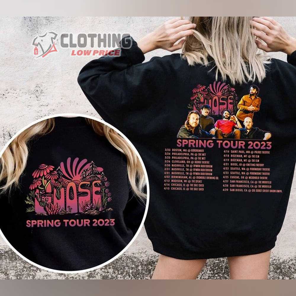 Goose Tour Concert 2023 Tickets Merch, Goose Spring Tour 2023 Shirt Goose Band 2023 Music Festival T-Shirt