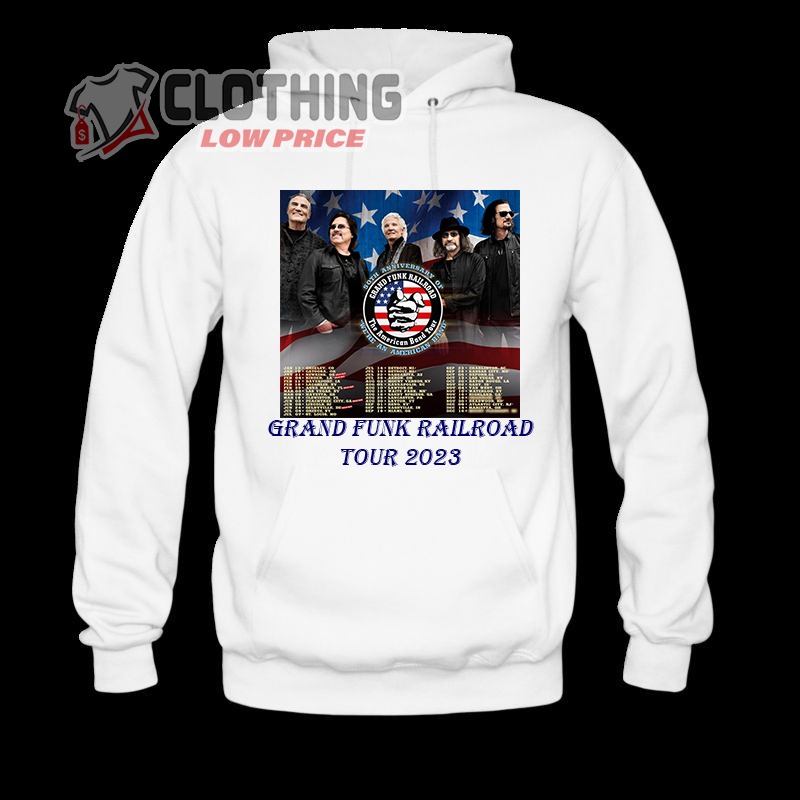 Grand Funk Railroad Concert Merch, Grand Funk Railroad Tour 2023 Hoodie, Grand Funk Railroad Members Shirt