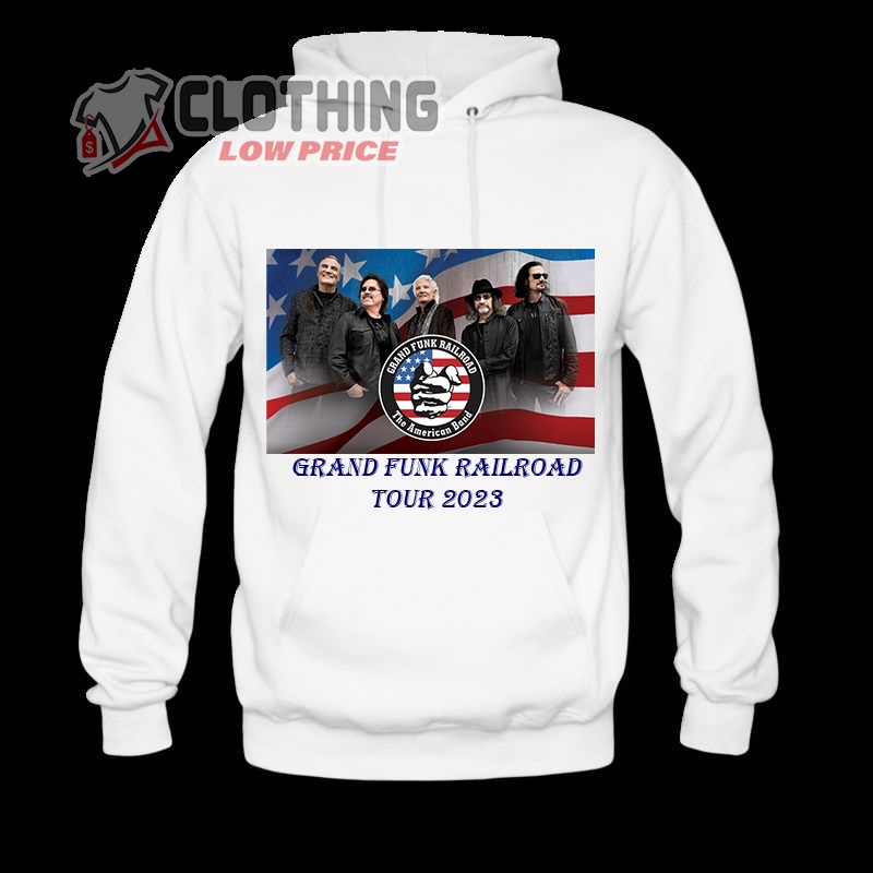 Grand Funk Railroad Tour 2023 Hoodie, Grand Funk Railroad Members Shirt, Grand Funk Railroad The American Band Tour 2023 Shirt