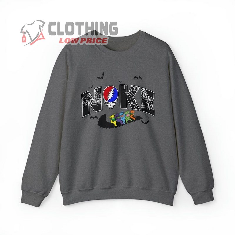 Grateful Dead Band Halloween Night Funny Unisex Heavy Blend™ Crewneck Sweatshirt