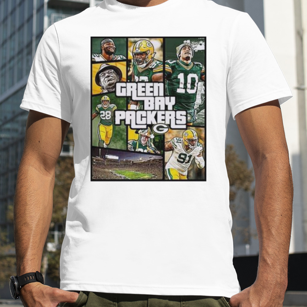 Green Bay Packers Grand Theft Auto Shirt