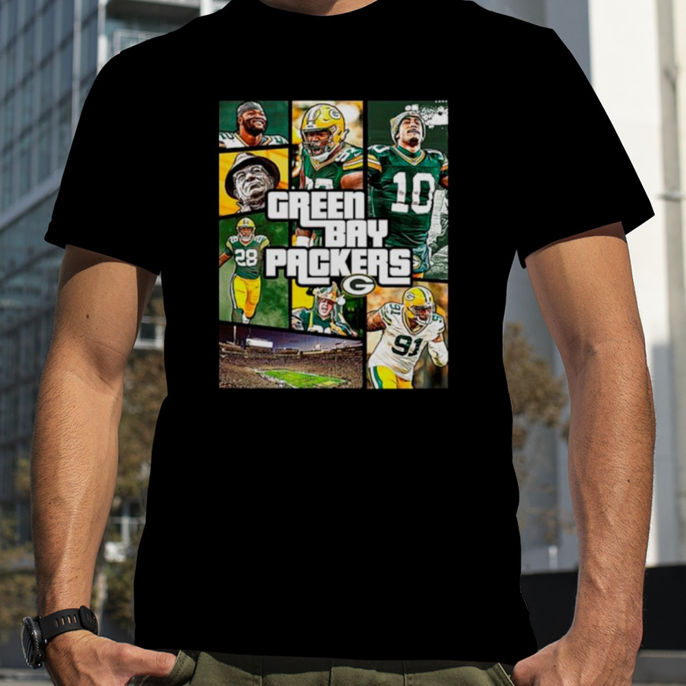 Green Bay Packers Grand Theft Auto shirt