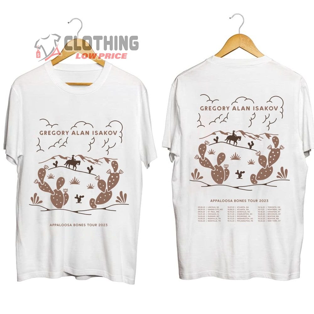 Gregory Alan Isakov Tour 2023 Merch, Gregory Alan Isakov - Appaloosa Bones Tour 2023 Shirt Shirt, Gregory Alan Isakov Tour 2023 Setlist Tee, Gregory Alan Isakov New Album T-Shirt