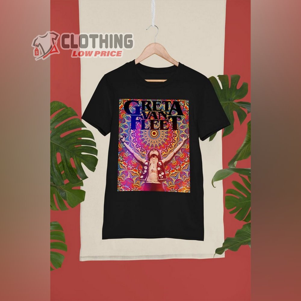 Greta Van Fleet - Dreams In Gold Tour 2022 Shirt, Greta Van Fleet Tour Opener Shirt Merch, Greta Van Fleet Tour 2023 Shirt