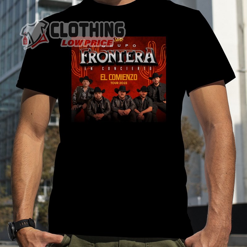 Grupo Frontera Tour 2023 Concert Shirt, Grupo Frontera En Concierto El