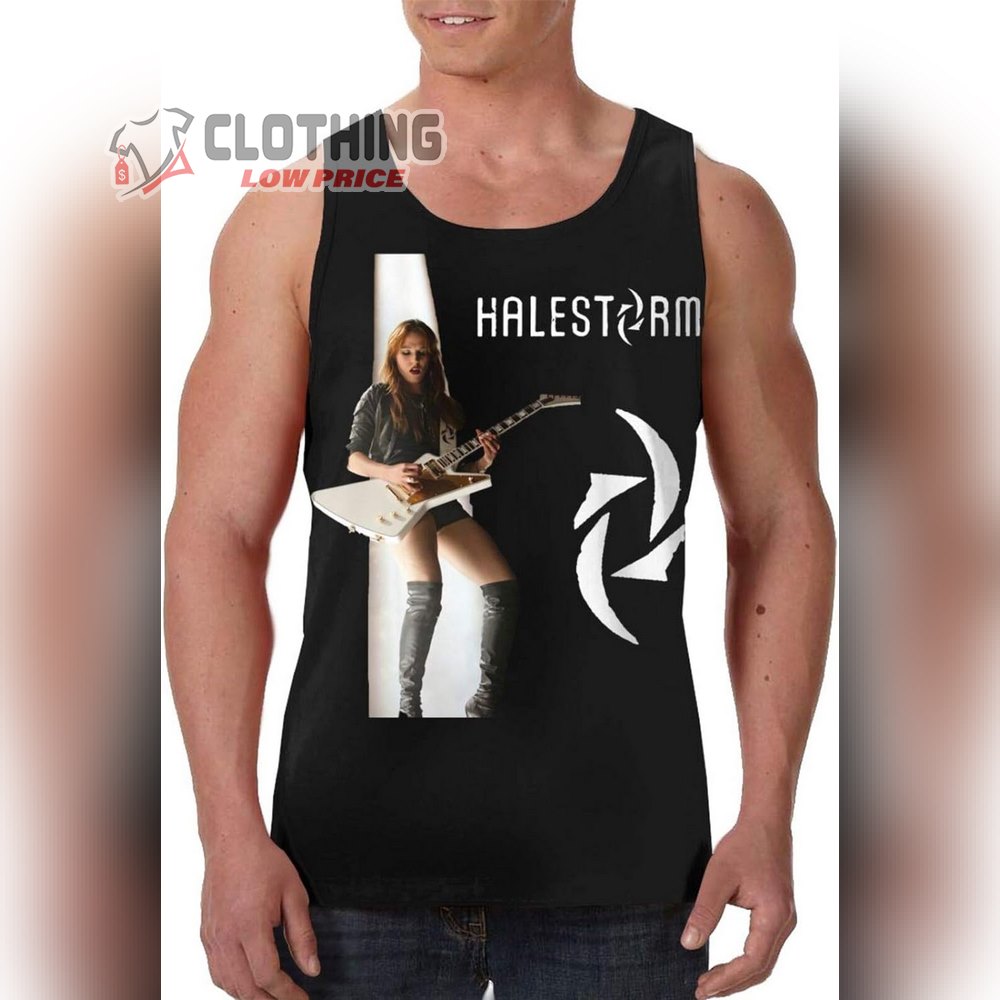 Halestorm Lzzy Graphic Tee Shirt, Halestorm I Miss the Misery Song Lyrics Merch, I Miss the Misery Halestorm Black Shirt