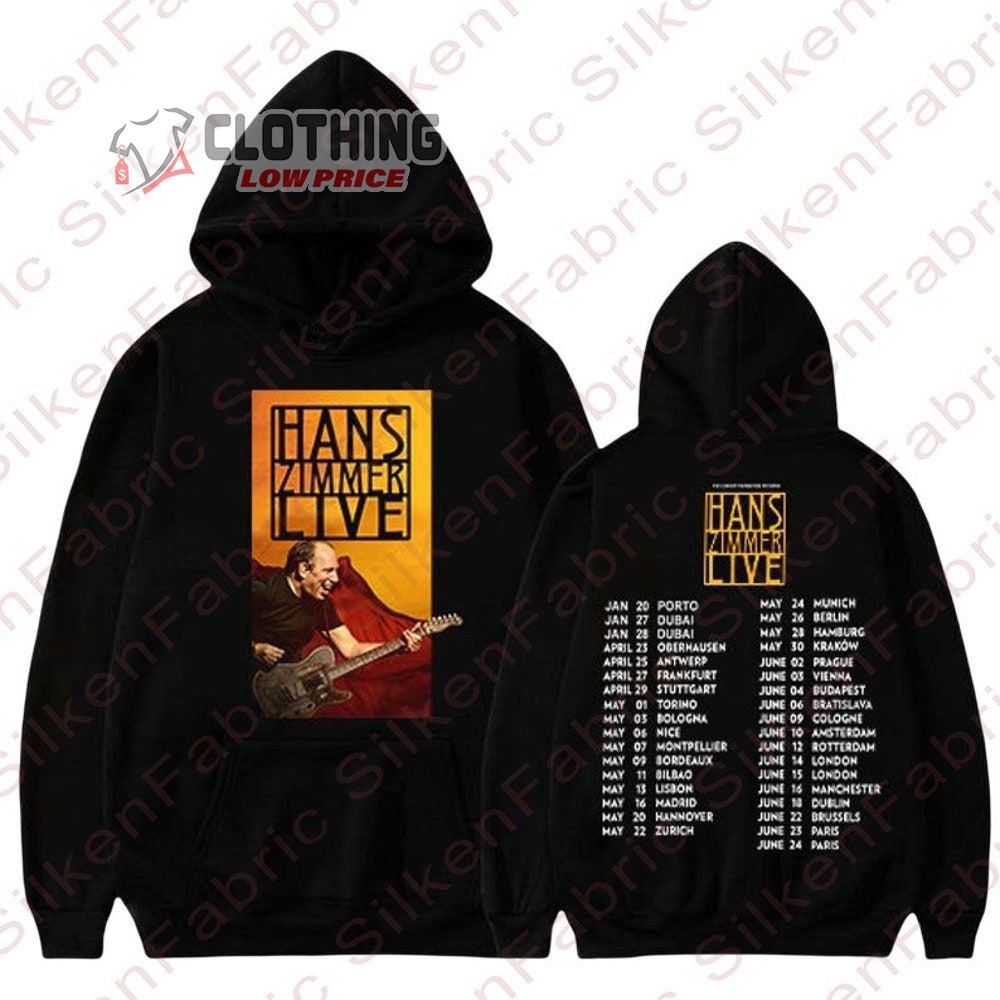 Hans Zimmer Admat Black Tour 2023 Tee, Hans Zimmer Shirt, The Concert Sensation Returns Europe Tour 2023 Shirt, Hans Zimmer Hoodie