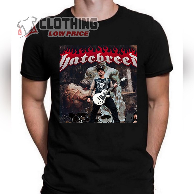 Hatebreed Band World Tour 2023 Setlist Merch, Hatebreed Band Tour Tickets shirt, Hatebreed Band Members T- Shirt