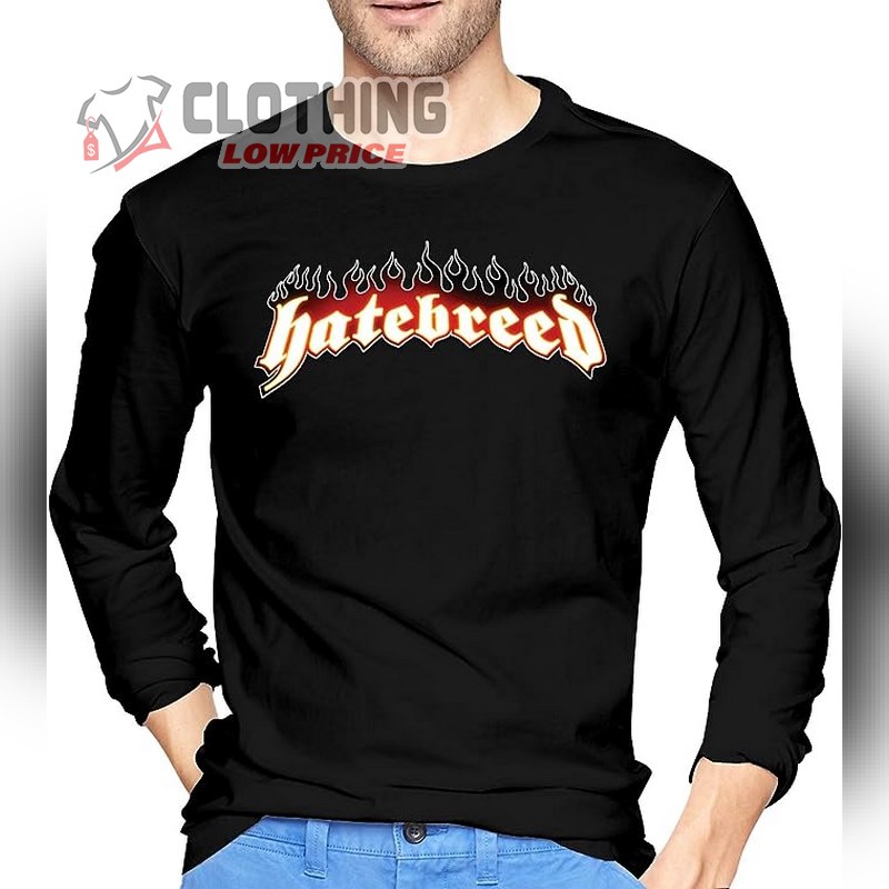 Hatebreed Men's Long Sleeve T- Shirts, Hatebreed Band Tour Tickets Merch, Hatebreed Band Songs List Sweatshirt