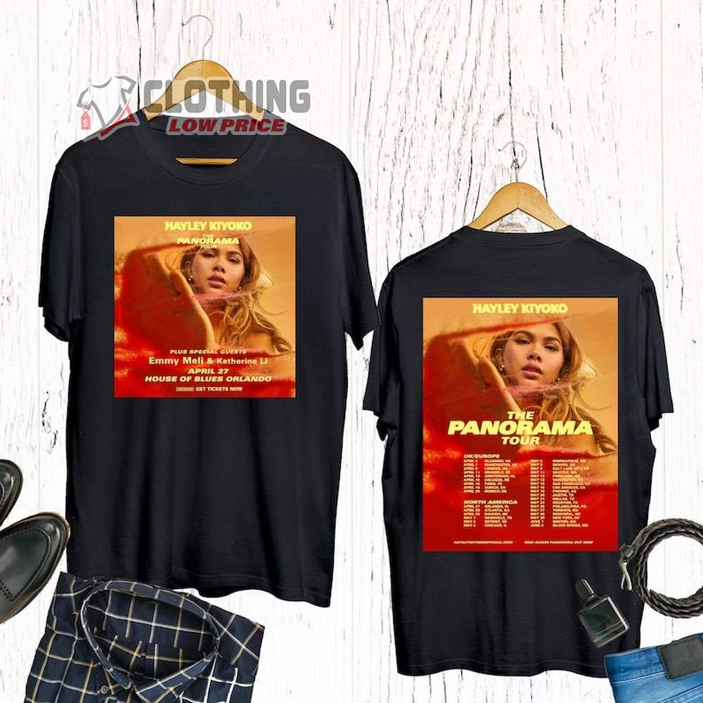 Hayley Kiyoko The Panorama Tour 2023 Merch, Hayley Kiyoko 2023 Tour Unisex Shirt