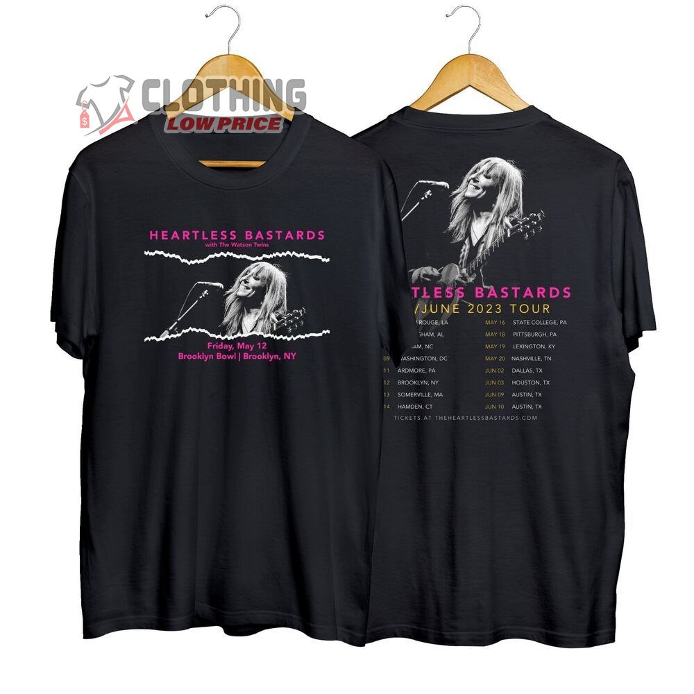 Heartless Bastards Plot 2023 Tour Dates Merch, Heartless Bastards Tour 2023 Shirt, Heartless Bastards Summer US Tour T-Shirt