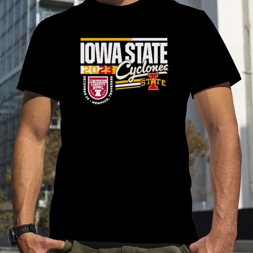 Iowa State Cyclones 2023 Autozone Liberty Bowl Shirt