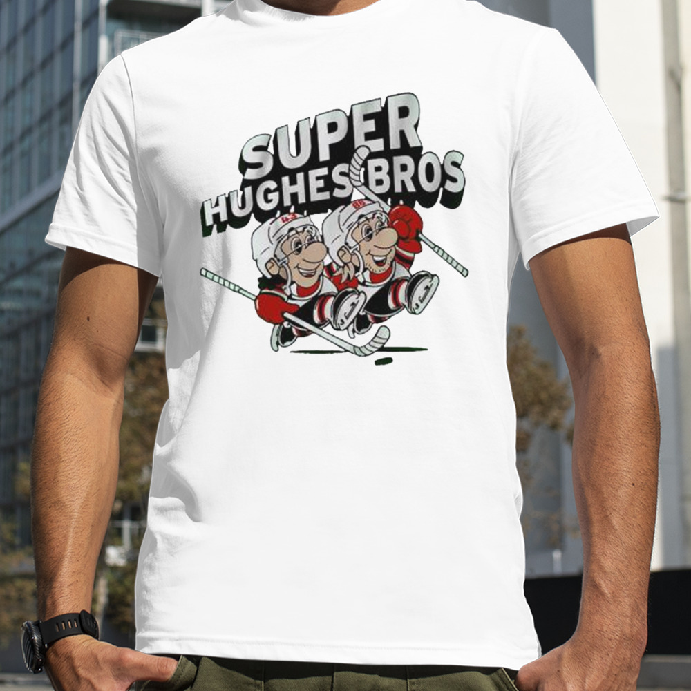 Jack and Luke Super Hughes Bros New Jersey NHL Shirt