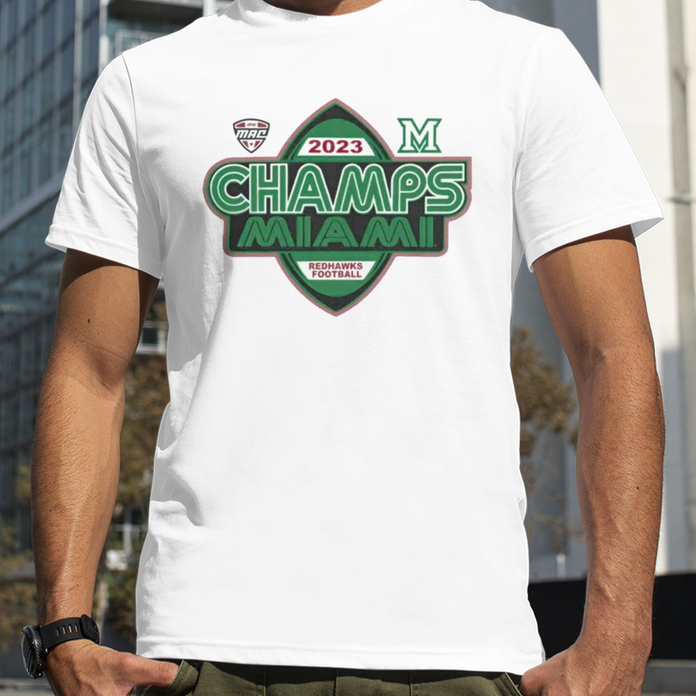 Miami Redhawks 2023 Mac Champions Shirt