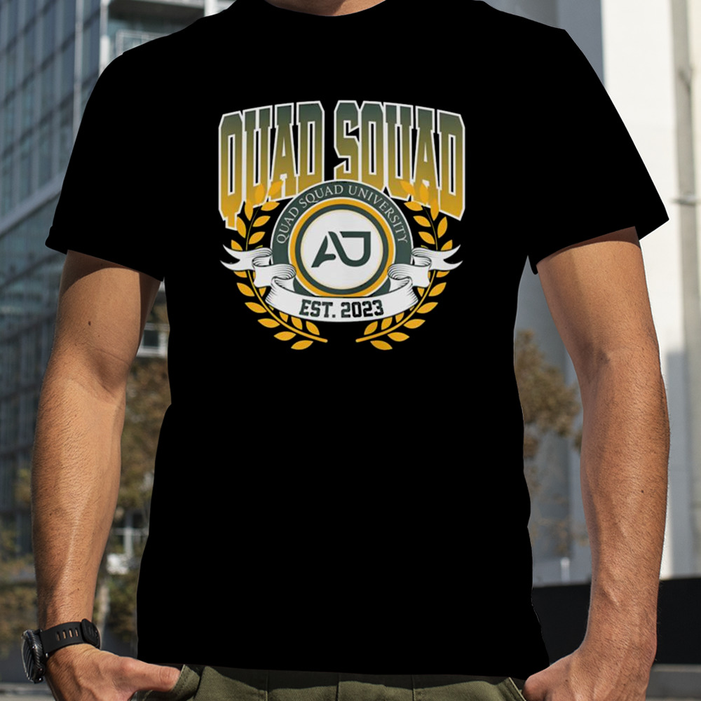 Quad Squad University 2023 T-shirt