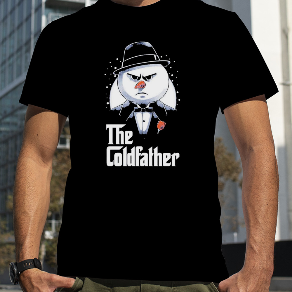 Snowman The Codfather Merry Christmas Shirt