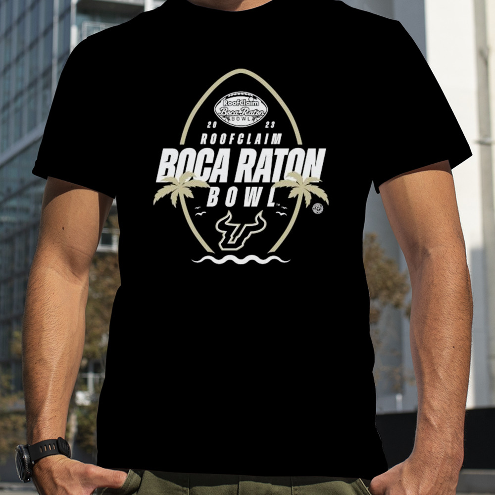 South Florida Bulls Football 2023 Roofclaim Boca Raton Bowl Shirt