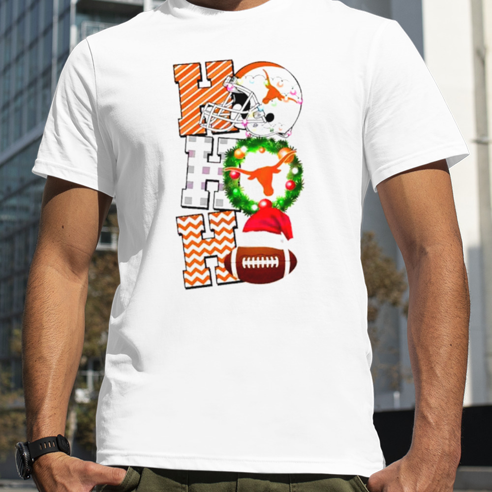 Texas Longhorns football Christmas ho ho ho shirt