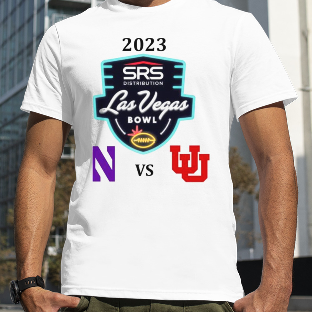 2023 SRS Distribution Las Vegas Bowl Northwestern vs Utah Shirt