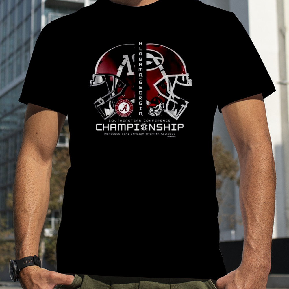 Alabama Crimson Tide Vs Georgia Bulldogs 2023 Southeastern Conference Championship Shirt