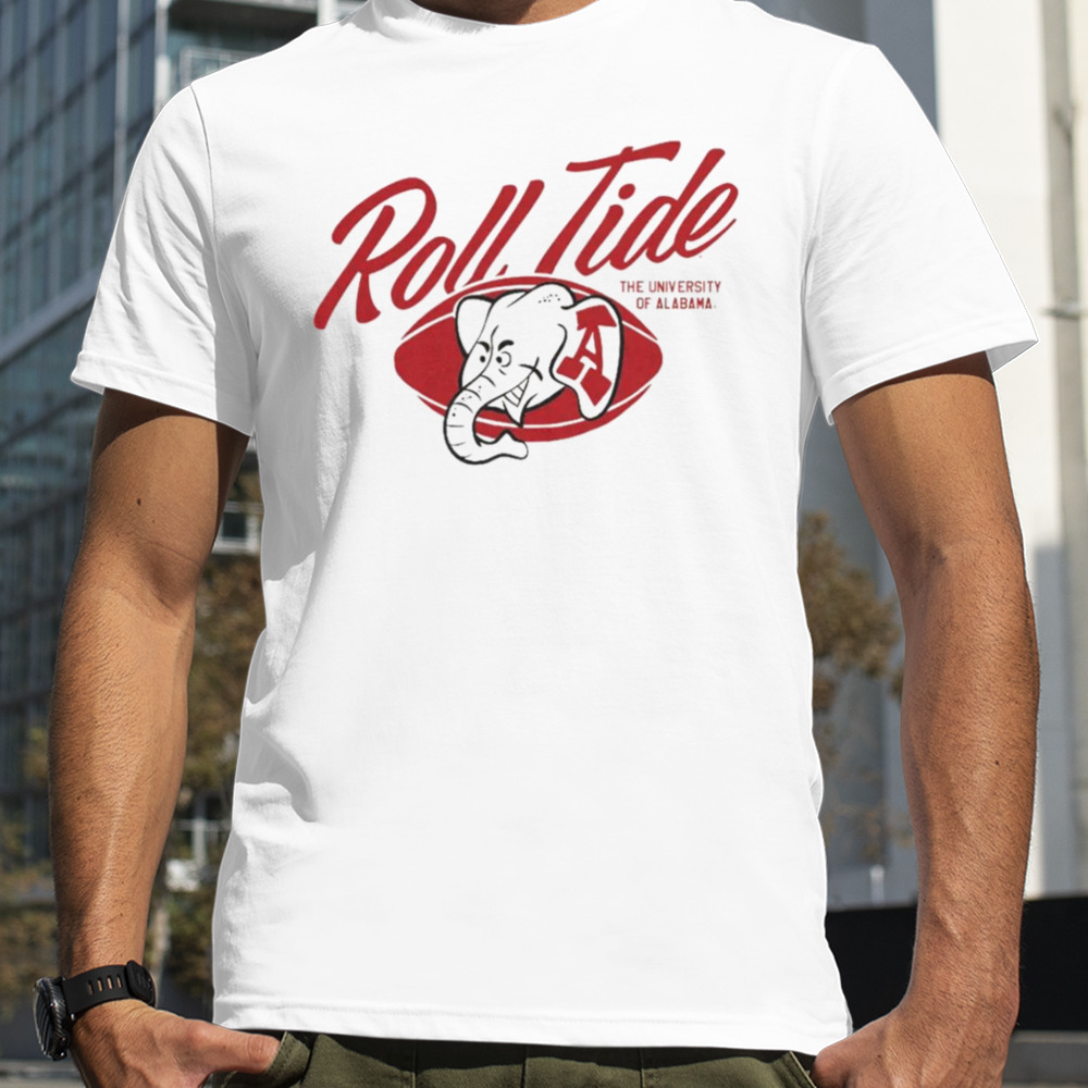 Alabama Roll Tide football ringer vintage shirt