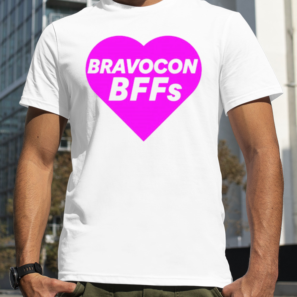 BravoCon BFF heart shirt