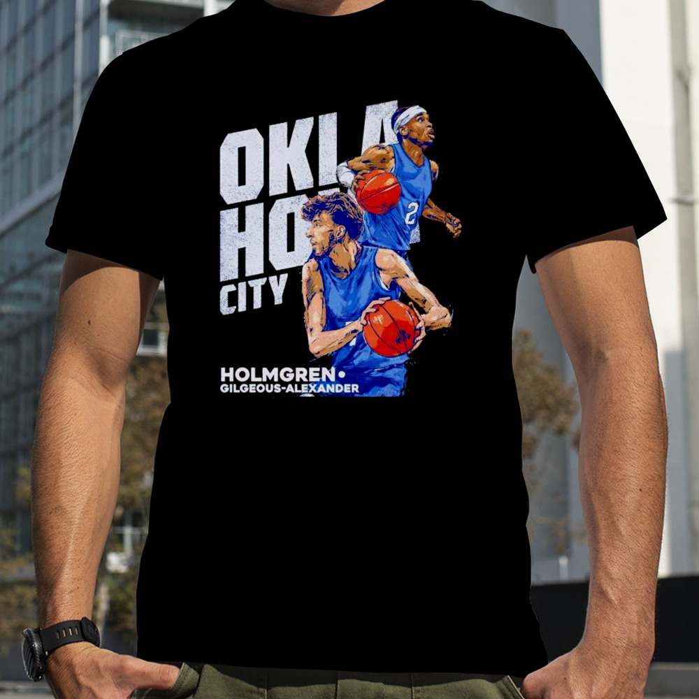 Chet Holmgren Shai Gilgeous-Alexander Oklahoma City Thunder shirt