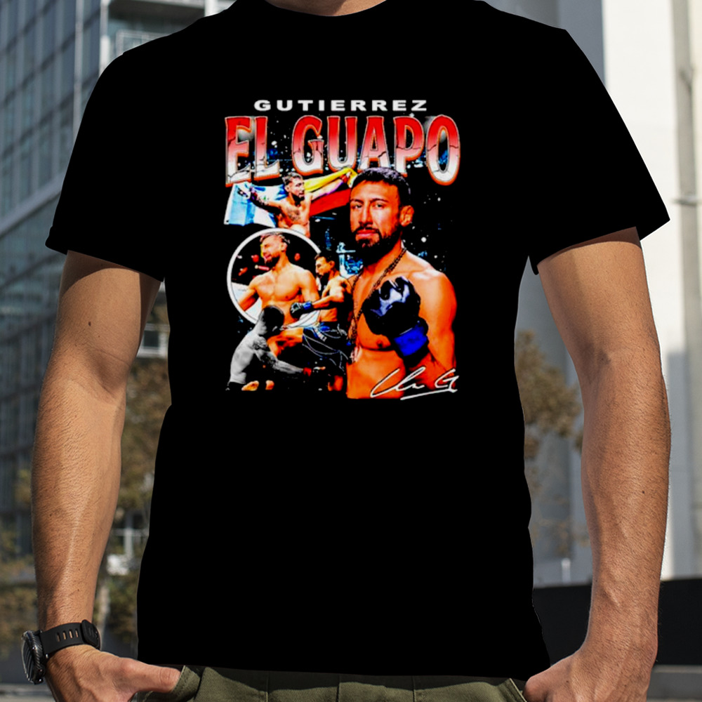 Chris Gutierrez El Guapo UFC Fight Night signature shirt