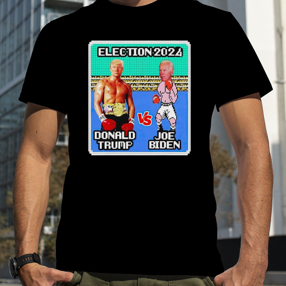 Donal Trump vs Joe Biden election 2024 game shirt