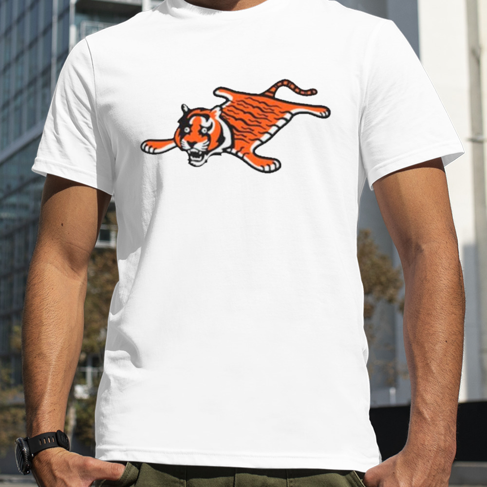 Flat Cincinnati Bengals Mascot shirt