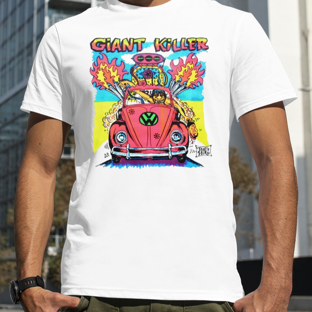 Giant Killer Bug drag car Rat’s Hole 70s vintage shirt