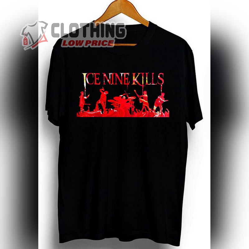 Ice Nine Kills Band Shirt, Heavy Metal Band T- Shirt, Ice Nine Kills Setlist Tour Songs Merch