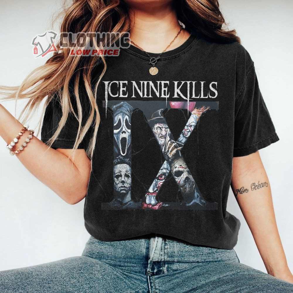 Ice Nine Kills Metal Music Merch, The Silver Scream Ice Nine Kills The Silver Scream T-Shirt