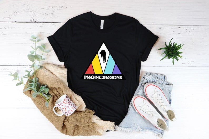 Imagine Dragons Mercury World Tour Merch, Lightning Thunder T-Shirt, Beliver Tee, Dan Reynolds Tee, Imagine Dragons Transcend Logo T-Shirt, Merch, Shirt