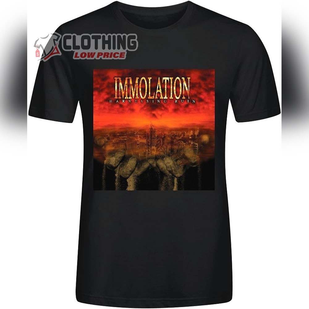 Immolation Close to a World Below Song Lyrics Shirt, Close to a World Below Immolation Tee For Men And Women, Immolation Live Concert Shirts