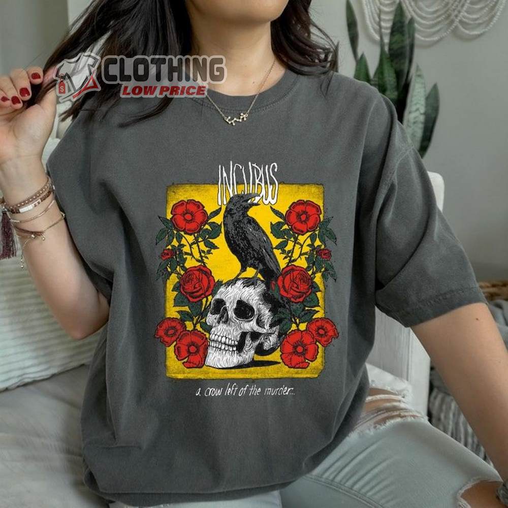 Incubus Tour 2023 Crewneck Merch, Incubus Band 2023 Tee, Incubus Rock Band Music 2023 Tour Merch, Incubus Rock Band Merch