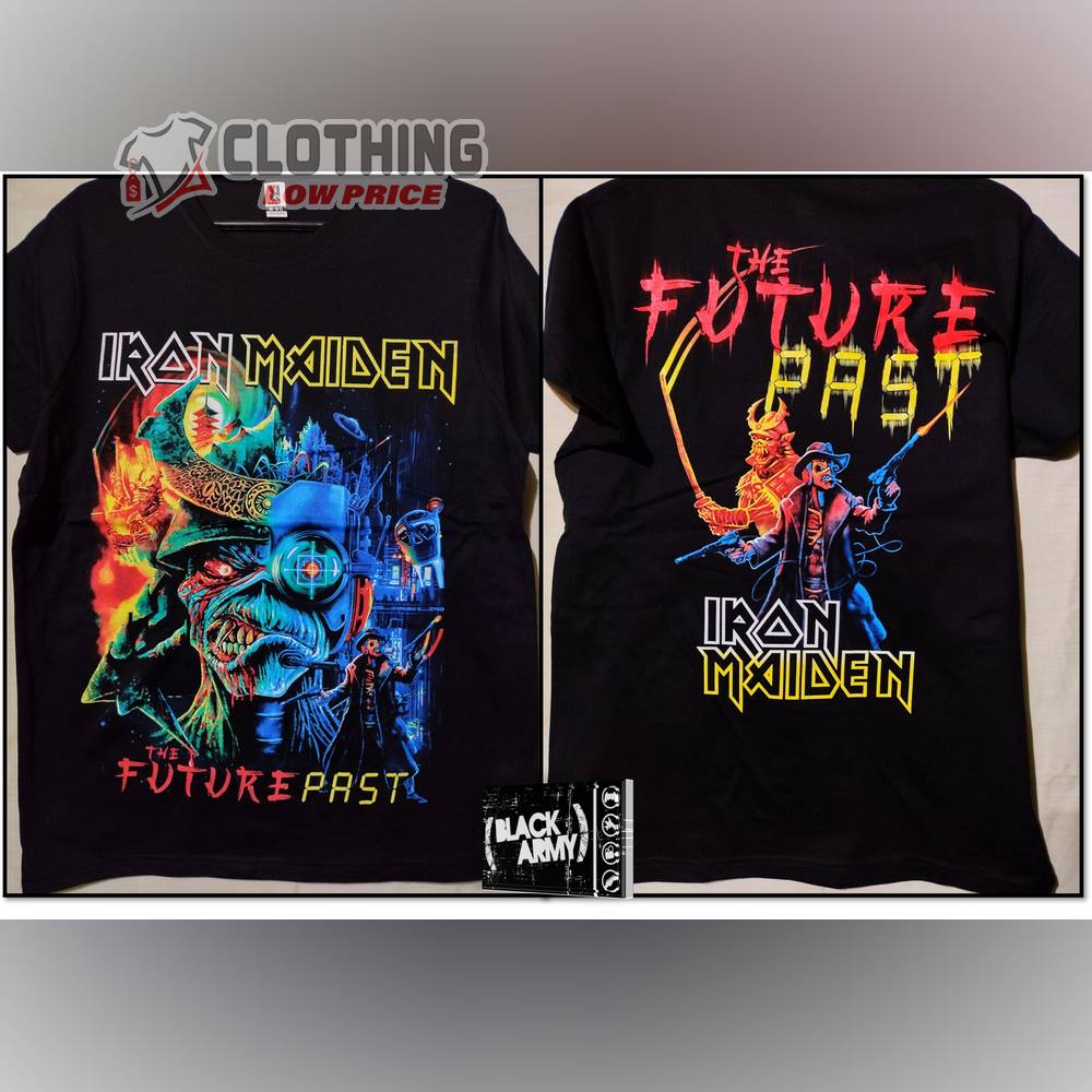 Iron Maiden The Future Past 2023 Setlist Merch, Iron Maiden Sportpaleis 2023 Shirt, Iron Maiden 2023 Tour Dates Sweatshirt