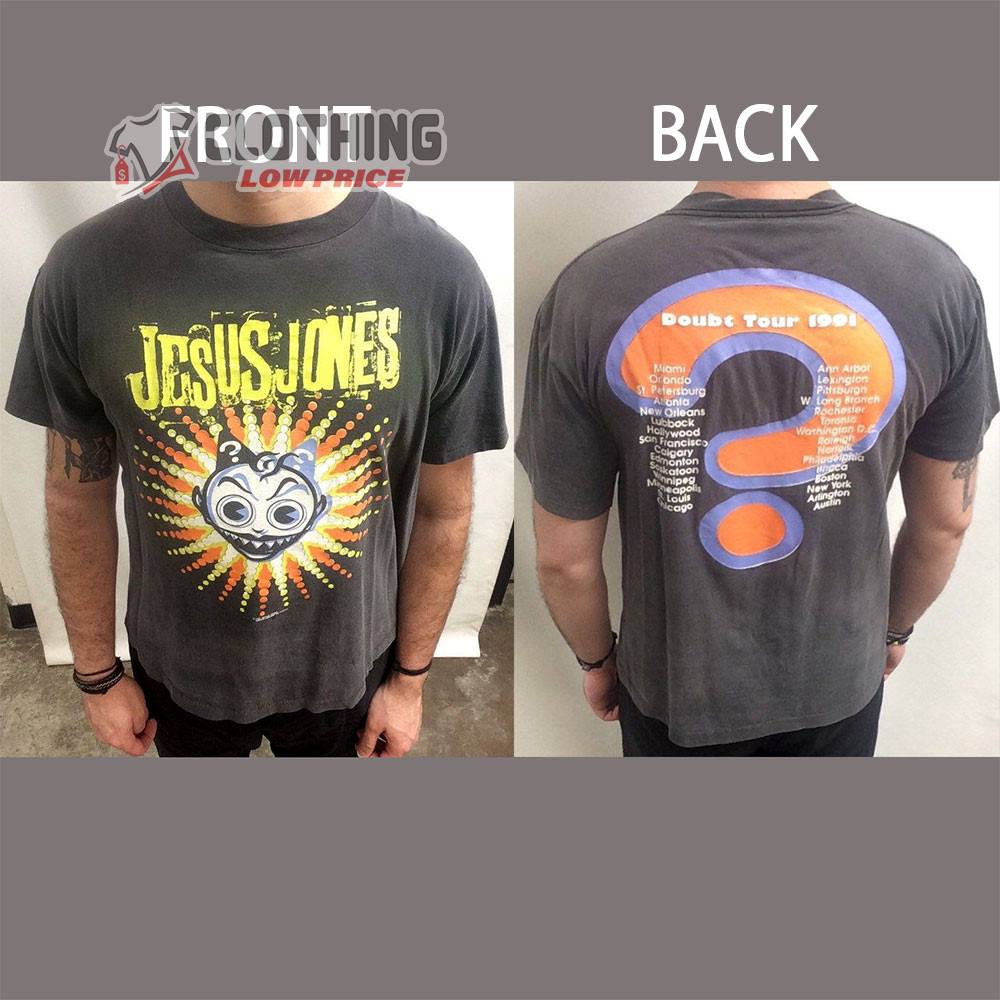 Jesus Jones Doubt Tour 1991 Merch, Jesus Jones Albums Song Hits 2022 T-Shirt