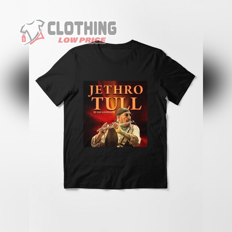 Jethro Tull Concert T- Shirt, Jethro Tull Flute Tour 2021 Persada T- Shirt, Jethro Tull Tour Merch