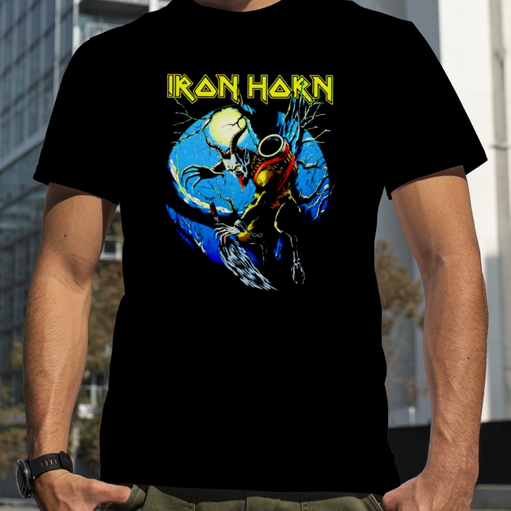 Krampus Iron Maiden Christmas shirt