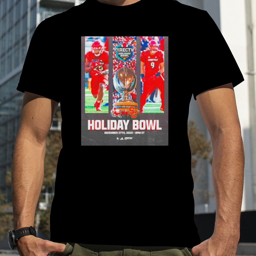 Louisville Cardinals vs USC Trojans 2023 Holiday Bowl shirt