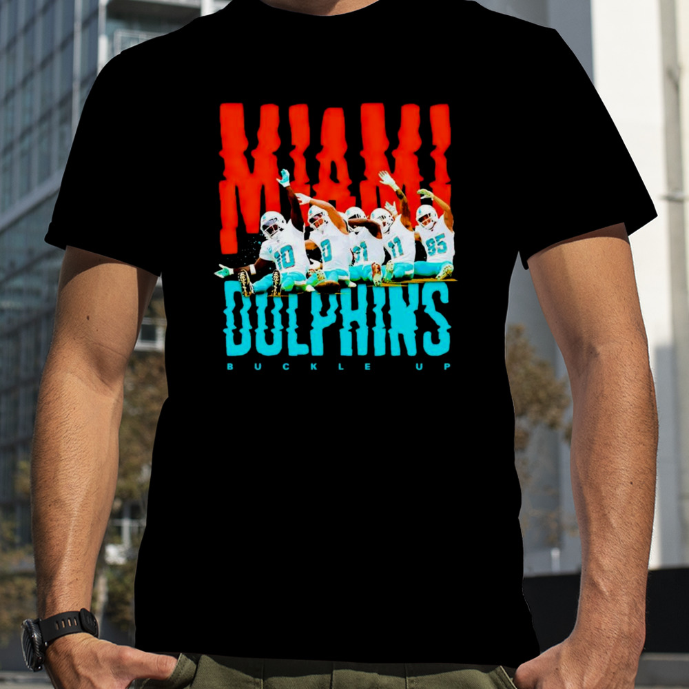 Miami Dolphins buckle up shirt